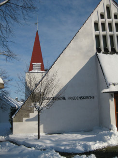 Firedenskirche Winter